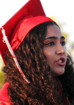 Valedictorian Harmenjit Bahia
