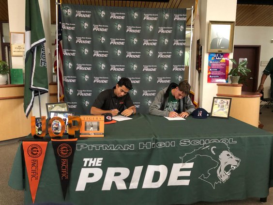 Pitman high signing