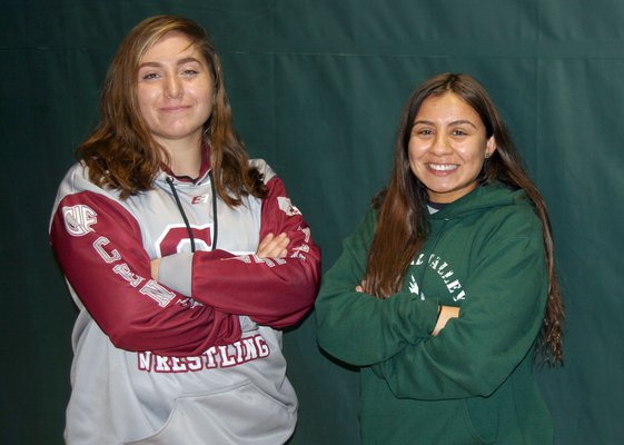 Samantha Espinoza and Aryanna Jimenez